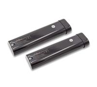 vhbw 2x Batterie remplacement pour Makita 9600, 9034, 9033 pour outil électrique (2100 mAh, NiMH, 9,6 V)