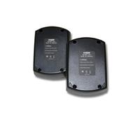 vhbw 2x Batterie remplacement pour Metabo 6.02151.50, 6.25473 pour outil électrique (3000 mAh, NiMH, 12 V)