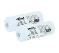 vhbw 2x Batterie remplacement pour Welch Allyn 78904587 pour appareil médical (750mAh, 3,6V, NiCd)