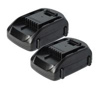 vhbw 2x Batterie remplacement pour Worx WA3549.1, WA3551.1, WA3553.2, WA3572, WA3528 pour outil électrique (1500 mAh, Li-ion, 18 V)
