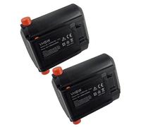 vhbw 2x Batteries compatible avec Gardena AccuJet Li-18 (9335-20), ComfortCut Li-18/23 R (9825-20) (2500mAh, 18V, Li-ion)