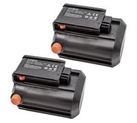 vhbw 2x Batteries compatible avec Gardena ComfortCut Li-18/50 (9837-20), ComfortCut Li-18/60 (9838-20) (1500mAh, 18V, Li-ion)