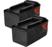 vhbw 2x Batteries compatible avec Hilti TE6A, TE7A, TE 6A, TE 7A outil électrique (3000 mAh, Li-ion, 36 V) G
