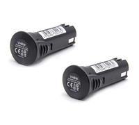 vhbw 2x Batteries compatible avec Panasonic EZ7410, EZ7410LA1J, EZ7410LA1S, EY7411LA1C, EY7411LA1S outil électrique (1500 mAh, Li-ion, 3,6 V)
