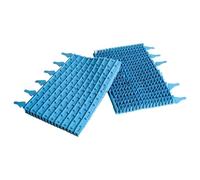 vhbw 2x Brosse remplacement pour Zodiac W1585A pour robot aspirateur de piscine - en caoutchouc, 30,5 x 24,4 x 5,8 cm
