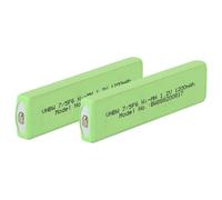 vhbw 2x Cellules de batterie remplacement pour National ES094 pour lecteur portable de DVD (1100mAh, 1,2V, NiMH)