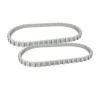 vhbw 2x Courroie dentée compatible avec Dolphin Poolbot PBIO, Hydro 40 | pour M400, M250 aspirateur de piscine - courroie de transmission