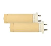 vhbw 2x Élément chauffant remplacement pour Leister 103.596 pour pistolet soudeur à air chaud - Noyau en céramique, 3 x 10,3 cm