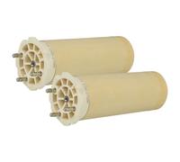 vhbw 2x Élément chauffant remplacement pour Leister 114.418, 148.521, 148.518 pour pistolet soudeur à air chaud - 5500 W, céramique, 4,45 x 12,6 cm