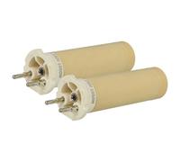 vhbw 2x Élément chauffant remplacement pour Leister 150.871 pour pistolet soudeur à air chaud - 1050 W, céramique, 2,6 x 9,1 cm