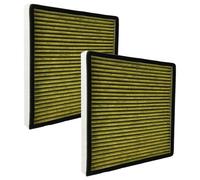 vhbw 2x filtre 4 en 1 compatible avec Boneco AH300 purificateur d'air - Avec charbon actif, filtre à particules et biofonctionnel