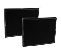 vhbw 2x Filtre à air compatible avec Blueair Classic 205 | 210B, 215B, 205C purificateur - multicouches particule + charbon actif