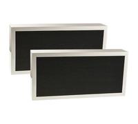 vhbw 2x Filtre à air compatible avec Blueair Classic 480i, 455EB purificateur - multicouches particule + charbon actif