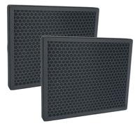 vhbw 2x Filtre à air compatible avec Fakir SC 4600, 4400 purificateur - multicouches HEPA + charbon actif
