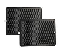 vhbw 2x Filtre à air compatible avec Rowenta Pure Air Genius PU3080, Genius PU3080F0 purificateur - multicouches charbon actif + Allergy+