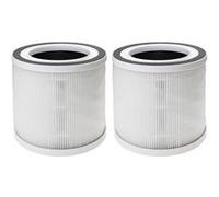 vhbw 2x Filtre à air compatible avec T reeva A1, A1W purificateur d'air - Filtre combiné pré-filtre + HEPA 13 + charbon actif G