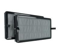 vhbw 2x Filtre à charbon actif compatible avec Kärcher AF 30 purificateur d'air - Filtre à air HEPA 13 noir