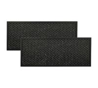 vhbw 2x Filtre à charbon actif compatible avec Rowenta Intense Pure Air Connect PU6080, PU6080 F0 purificateur d'air - Filtre à air noir