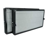 vhbw 2x Filtre à charbon actif remplacement pour Kärcher 2.863-078.0 pour purificateur d'air - Filtre à air H13 noir