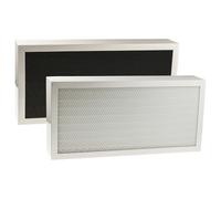 vhbw 2x Filtre compatible avec Blue Air Classic 405, 450E, 410, 403, 402 purificateur d'air - filtre à charbon actif, filtre HEPA