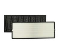 vhbw 2x Filtre compatible avec Rowenta Intense Pure Air Connect PU6080, PU6080 F0 purificateur d'air - filtre HEPA, filtre à charbon actif