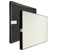 vhbw 2x Filtre remplacement pour NanoProtect FY1413/30, NanoProtect FY1410/30 pour purificateur d'air - filtre à charbon actif, filtre HEPA