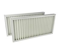 vhbw 2x Filtres à air M5 compatible avec Stiebel-Eltron LWZ 5 S Plus | LWZ 5 CS Premium ventilateur (2x filtre particules fines)