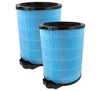 vhbw 2x Filtres HEPA 13 compatible avec Hoover HHP50CA011, HHP50CA001, HHP55CA001 purificateur d'air - Filtre de rechange avec charbon actif intégré
