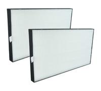 vhbw 2x Filtres HEPA compatible avec Sharp UA-HD60E-L, KC-D60EU-W, KC-G60EUW purificateur d'air - Filtre de rechange