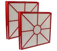 vhbw 2x Filtres HEPA H12 compatible avec Lux Aeroguard 4 S, Aeroguard purificateur d'air - Filtre de rechange