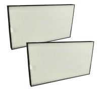 vhbw 2x Filtres HEPA H13 remplacement pour Sharp 4974019805641, FZ-D40HFE pour purificateur d'air - Filtre de rechange