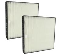 vhbw 2x Filtres HEPA HEPA 13 compatible avec Daikin MC55W, MC55WKS, MC55UKS, MCK40T, MCA55UE5, MCA55WE7 purificateur d'air - Filtre de rechange