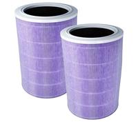vhbw 2x Filtres HEPA remplacement pour Xiaomi SCG4011TW pour purificateur d'air - Filtre avec charbon actif intégré, antibactérien