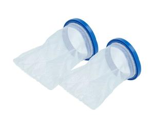 vhbw 2x Filtres remplacement pour Pool Blaster JPV200, P30X022SS, PBW022SS pour aspirateur, nettoyeur piscine - Filtre large maille, 11 x 11 x 2,3 cm