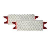 vhbw Lot de 2 lingettes compatible avec Vileda Ultramat 2in1 laveur de sol