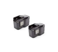vhbw 2x NiMH batterie 1500mAh (12V) pour outil électrique outil Powertools Tools AEG BDSE 12T, BEST 12BBPB, BEST 12X, BS2E 12T, SB2E 12, WBE2E 12
