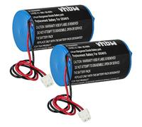 vhbw 2X Pile Remplacement pour Eve ER34615-GL101 pour système d'alarme | sirène extérieure radio (19000mAh, 3,6V, Li-ion)