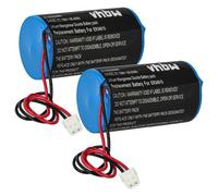 vhbw 2x Pile remplacement pour Eve ER34615-GL101 pour système d'alarme, sirène extérieure radio (19000mAh, 3,6V, Li-ion)