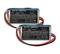 vhbw 2x Pile remplacement pour Verisure CR-2/3AZ pour système d'alarme (1350mAh, 3V, Li-MnO2)