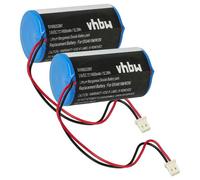 vhbw 2x Pile remplacement pour Visonic U-ER34615M/W200 pour système d'alarme (14500mAh, 3,6V, Li-SOCl2)