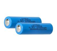 vhbw 2x Piles au lithium ER14505 compatible avec Viessmann Trimatik, Trimatik 2 - Piles spéciales (2700mAh, 3,6V, Li-SOCl2)