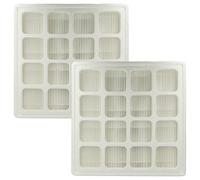 vhbw 2x Pré-filtre compatible avec IQAir HealthPro Allergen 100 purificateur d'air - toison/plastique 8 blanc