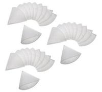 vhbw 30x Filtres coniques pour ventilation, VMC par ex. compatible avec Helios, Maico, Pluggit, Zehnder - Filtre d'évacuation G4, DN 125, blanc Blanc G