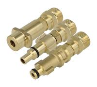 vhbw 3x Adaptateur en kit vers filetage M22 compatible avec Parkside PHD 170 A1, 150 D3, 170 B2 nettoyeur haute-pression - Raccord rapide