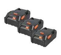 vhbw 3X Batterie Compatible avec AEG BEX18-125-0, BBH18 Li-302C, BBH18-0, BEX18-125, BBH 18 Li-402C Outil électrique (1500 mAh, Li-ION, 18 V)