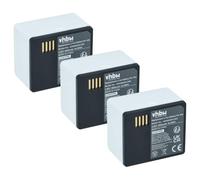 vhbw 3x Batterie compatible avec Arlo Pro 3 | caméra de surveillance, caméra bouton camouflée (4800mAh, 3,85V, Li-polymère)