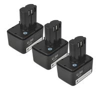 vhbw 3X Batterie Compatible avec Gesipa Accubird