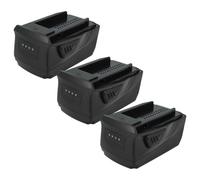 vhbw 3x Batterie compatible avec Hilti CD 4-A22, GFB 6X-A22, GPB 6X-A22, GTB 6X-A22, GDG 6-A22 outil électrique (6000 mAh, Li-ion, 21,6 V)