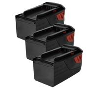 vhbw 3x Batterie compatible avec Hilti TE6-A36 | TE 7A, TE7A, TE 6-A36 AVR, TE 500-A36, WSC 7.25-A36, CPC 36V outil électrique (3000 mAh, Li-ion, 36 V)