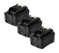 vhbw 3x Batterie compatible avec Makita CL106FDSM, CL106FDSY, CL106FDSMW, CL106FDZ, CL106FDSYW, CL106FDZW outil électrique (5000 mAh, Li-ion, 12 V)